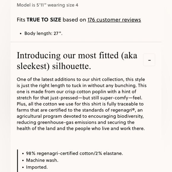 NWT J CREW Wren slim shirt in stretch cotton poplin in Blue Eoe - Picture 8 of 9